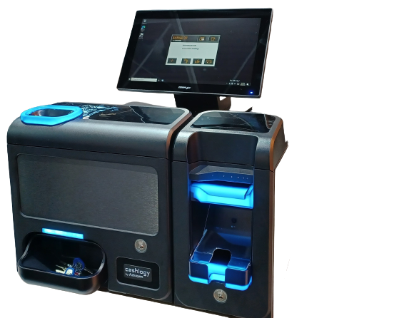 Cashlogy - solution automatisée de contrôle des espèces pour établissements professionnels