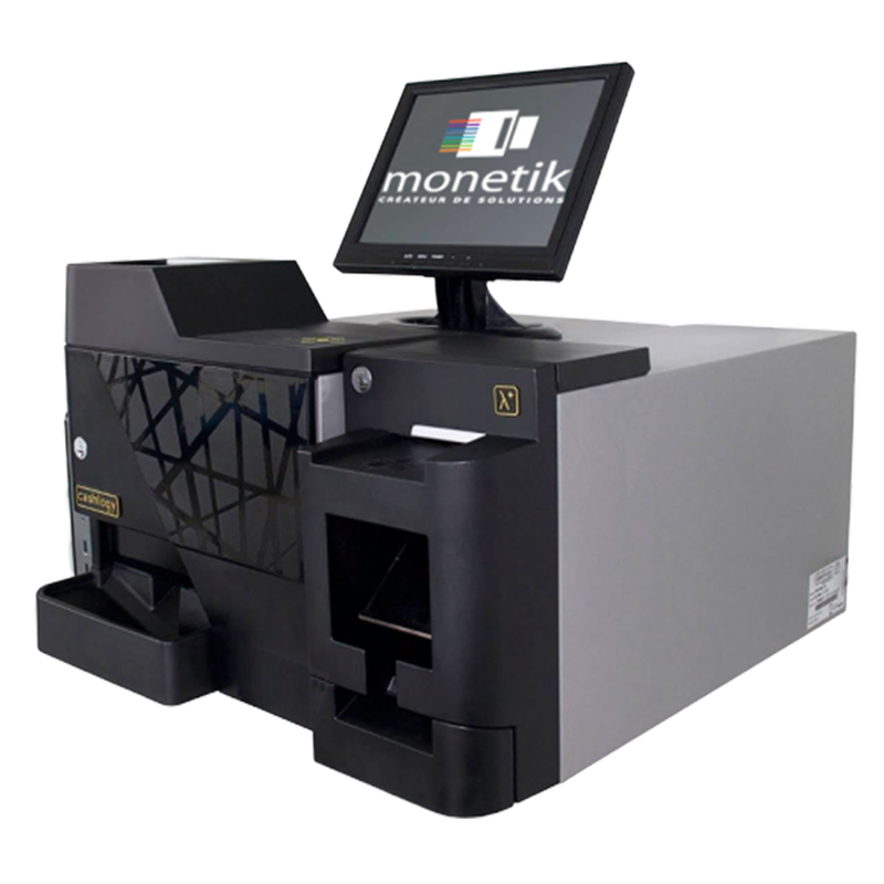 Monnayeur Monetik – caisse automatique pour encaissement et gestion de trésorerie