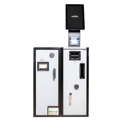 RS3 - Solution de recyclage d'espèces adaptable, traitement et distribution de billets et pièces