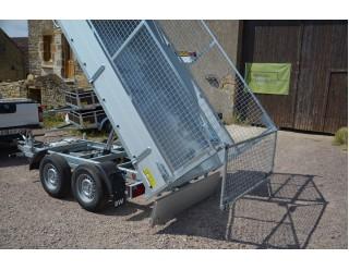 Rehausse grillagée 6 - Hauteur grillage 60-70 cm - +/- 3,00 m x 1,50 m