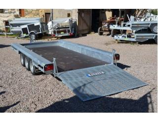 Porte-engin Vlemmix 400 x 180 PTAC 3500 kg 3 essieux 3x1500 kg