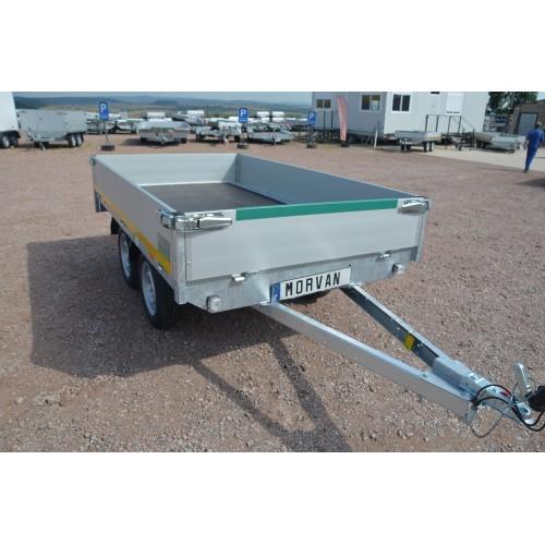 Plateau multi-usages Eduard 256 x 150 cm ridelles de 30 cm PTAC 750 kg