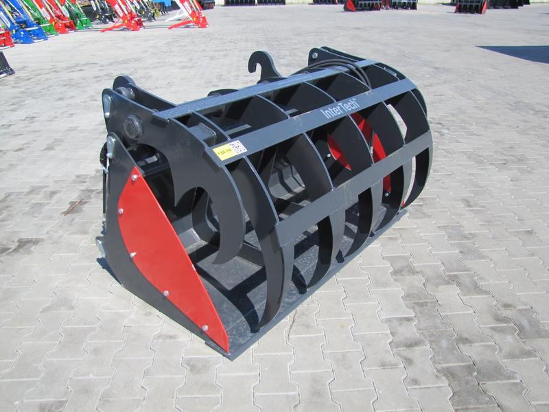 Benne Multi-service (BMS) pour chargeur frontal, dents coupées, 1.8m - EkoAgri