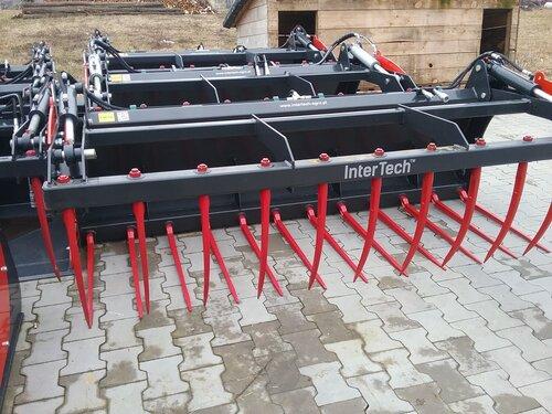 Pince crocodile IT2 2200 - 2200 mm, portée 1000 kg, ouverture 1200 mm, 10/11 dents