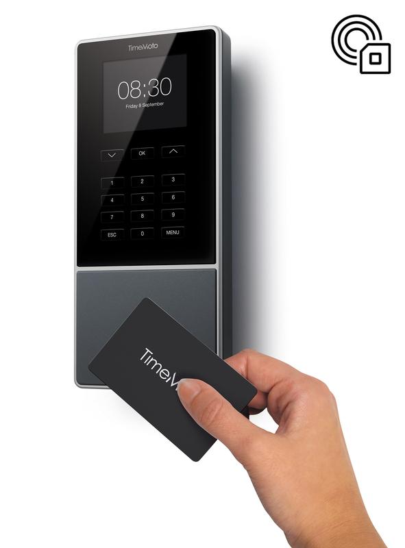Pointeuse badgeuse TM-616 avec lecteur RFID - 200 utilisateurs maximum, connexion LAN et Wi-Fi