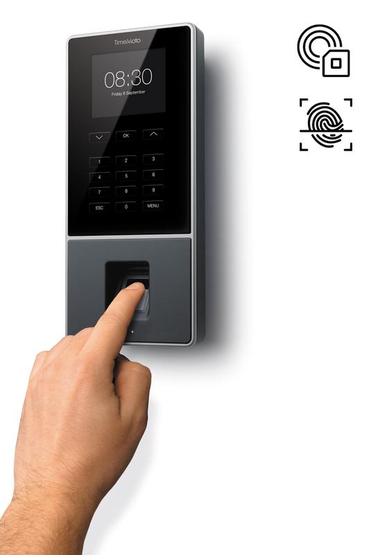 Pointeuse badgeuse TM-626 avec RFID et capteur d'empreintes digitales
