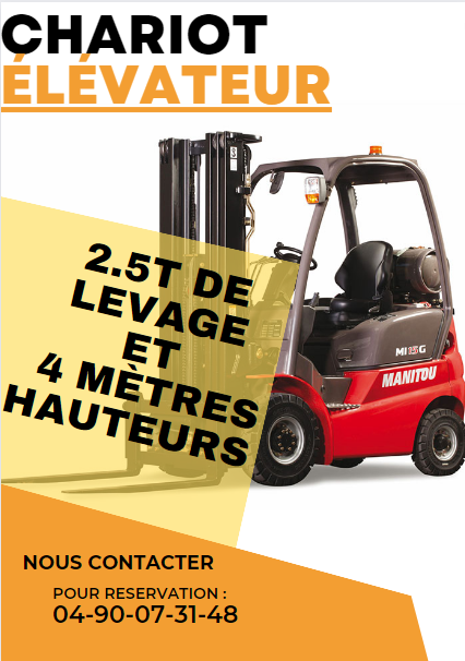 Chariot Elévateur à la location - Élévation de charges lourdes