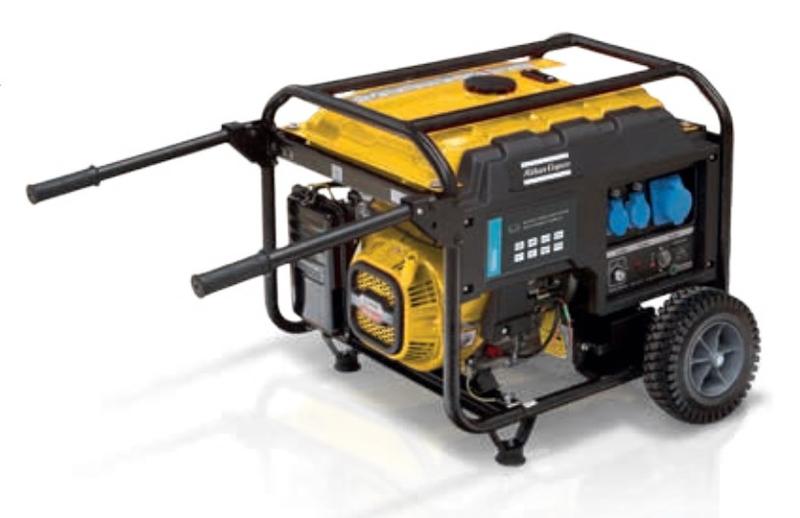 Groupe électrogène 8KVA P8000T 400V AVR IP67 neuf Atlas Copco