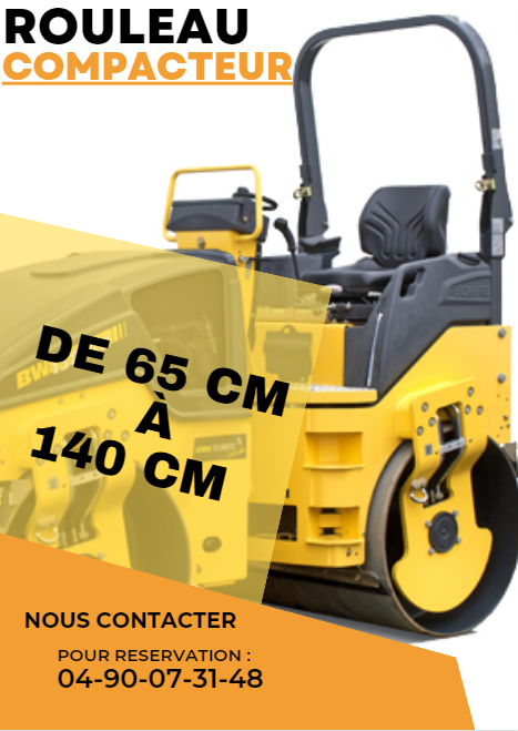 Rouleaux compacteur - Location - Compresseurs BTP puissants et silencieux