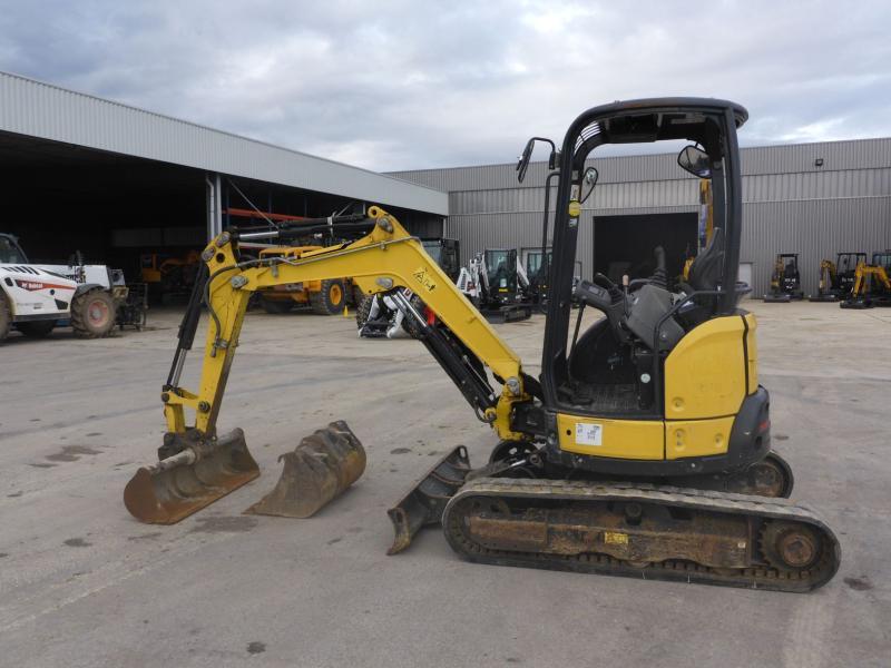 Mini-pelle Yanmar VIO26 - 2,5 t - Canopy - AR - 3 godets - année 2018 - référence 9049