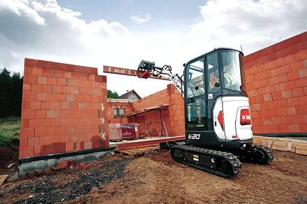 Mini pelle E20 Bobcat neuf - orientation sans déport ZHS, 2019 kg, Normandie et Picardie