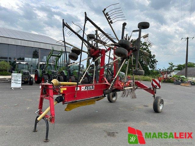 Andaineur Fella TS 880 E003245 - largeur de travail 8,8 m - semi-portée - d'occasion