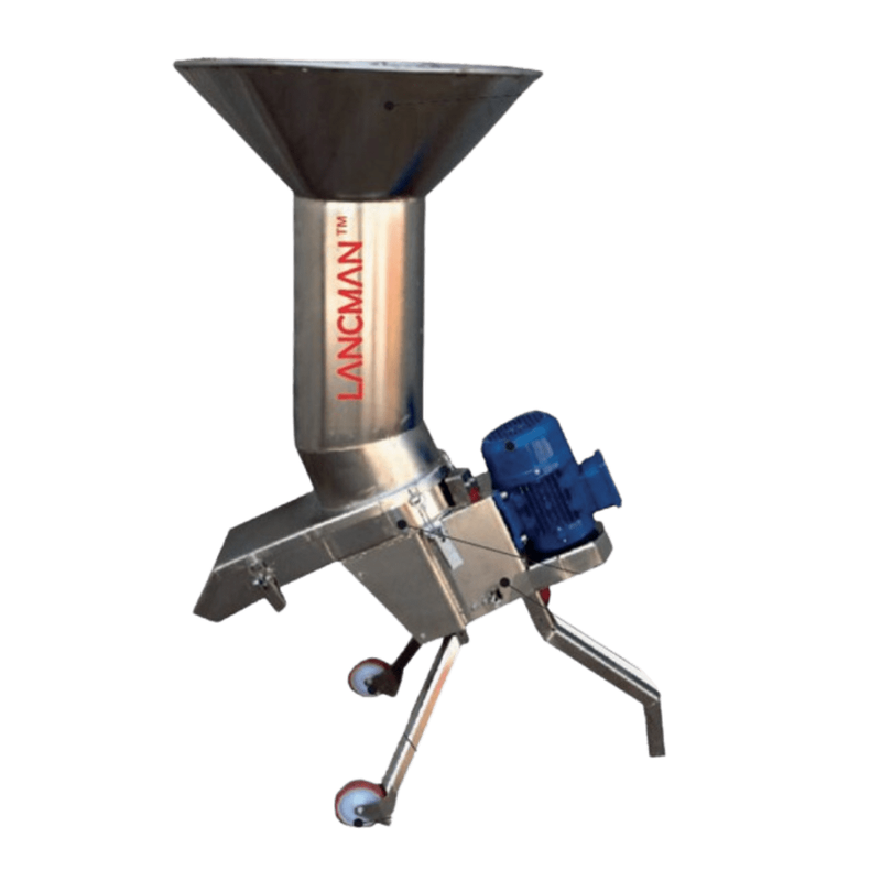 Broyeur de pommes Lancman en acier inoxydable, 1200 kg/h, pour fruits - Hydropressoirs et broyeurs