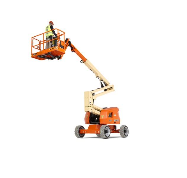 Nacelle à flêche articulée électrique JLG tout terrain