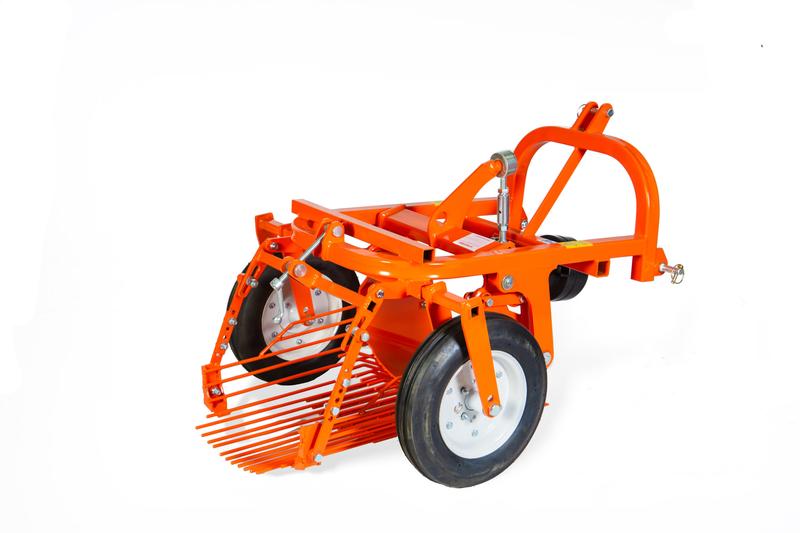 Arracheuse de pomme de terre AP 90 neuve - Type vibrante à rejet arrière pour micro tracteur - Largeur de travail 490 mm