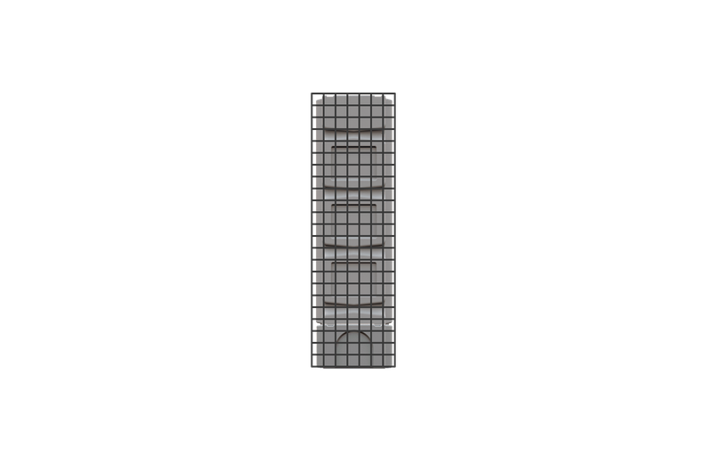 Grille face latérale pour 600L - panneau grillagé galva 1,50 m x 0,40 m