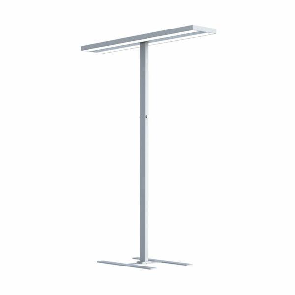 Luminaire sur pied TAHITI D 160 - 160W, flux lumineux 19200 lm, IP20, blanc ou argent