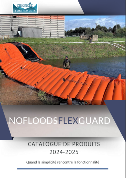 Barrière FLEXWALL - Dispositif anti-inondations réutilisable, installation sans outils