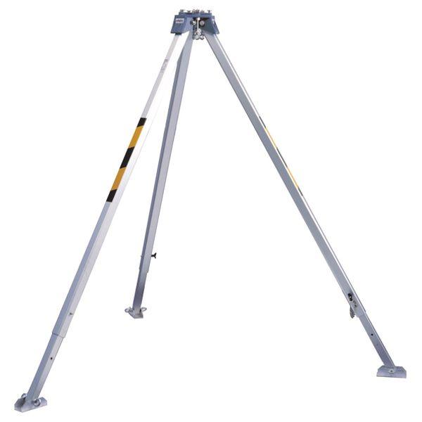 Trépied 3M™ PROTECTA® en aluminium - hauteurs réglables 1,35 à 2,35 m, résistance > 10 kN
