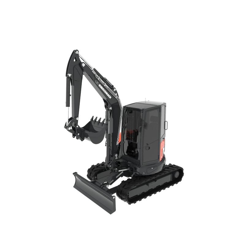 Pelle et Mini-pelle 50 ZT - zéro déport arrière, moteur stage 5, écran multifonction