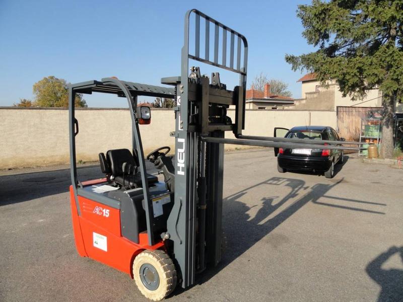 Chariot élévateur électrique d'occasion 3 et 4 roues de 1200 kg à 8 tonnes Rhône