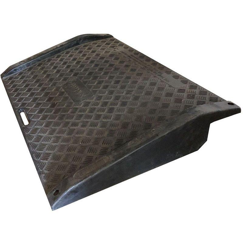 Rampe d'accès mobile légère en polyéthylène - 300 kg - 1120 x 700 mm - Réf. SDFR582
