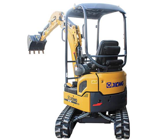 Minipelle XCMG XE18E - moteur Kubota D902 EU Stage V, 1,8 t, 11,8 kW, godet 0,04 m³