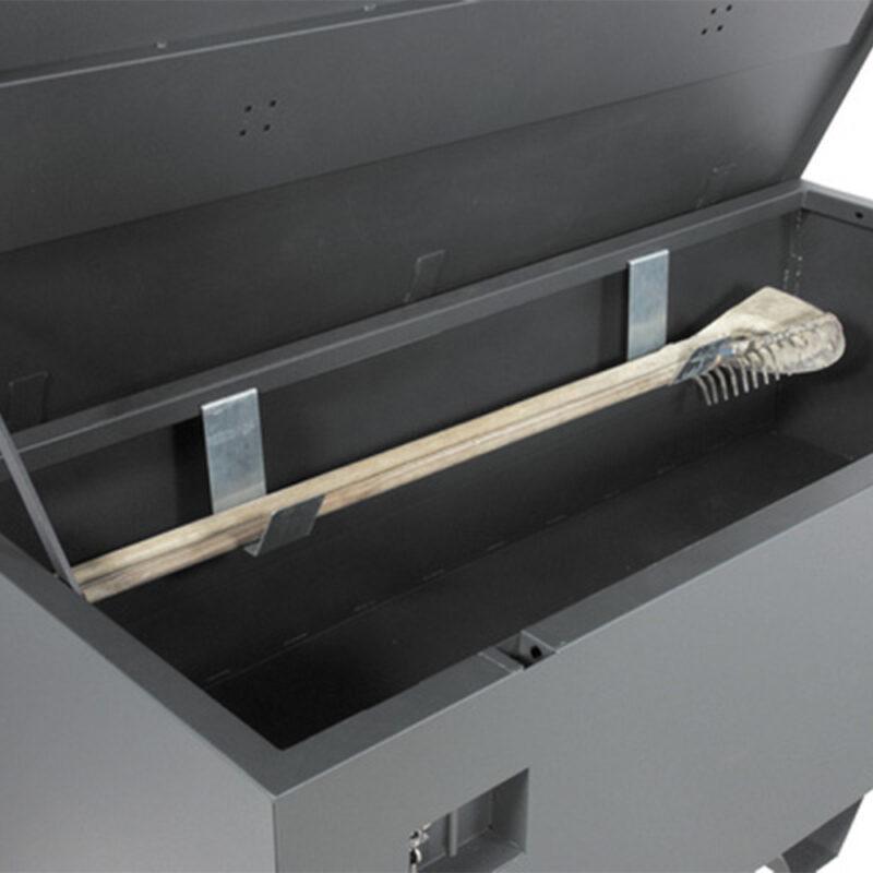Support galva pour outils longs SUPGTP - Coffres de travaux publics