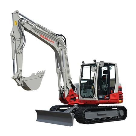 Mini pelle 9 tonnes TAKEUCHI TB290-2 - Location sur Lille et sa Métropole