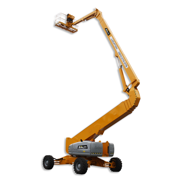 Nacelle télescopique automotrice articulée ZX135 ST5 - hauteur de travail 43,15 m, pente maximale 45 %, motorisation STAGE V