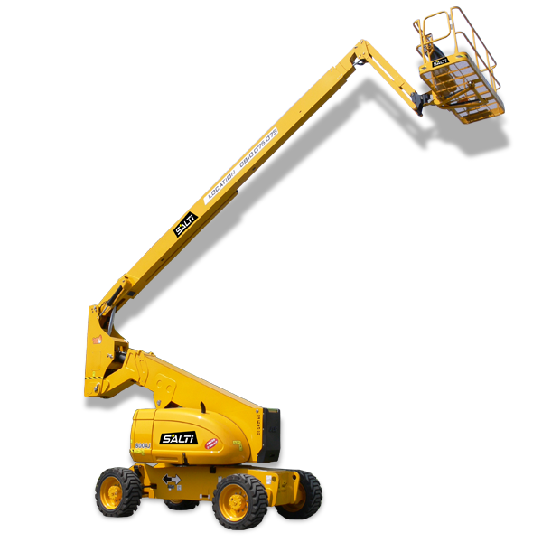 Nacelle articulée diesel 27m - télescopique, hauteur de travail -4,00 m à 26,21 m, déport maxi 15,74 m