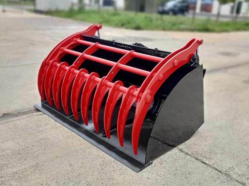 Bac pélican industriel - modèle avec griffe - capacité de levage > 3,5 tonnes