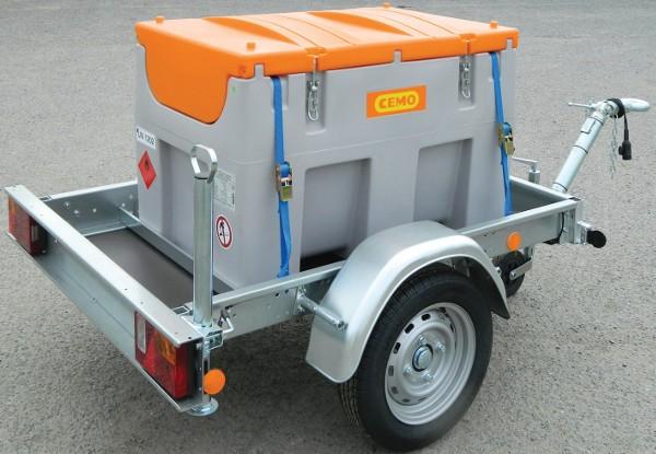 Remorque routière SD Pack RRSRG430 avec station service mobile Gasoil - roue jockey et timon articulé