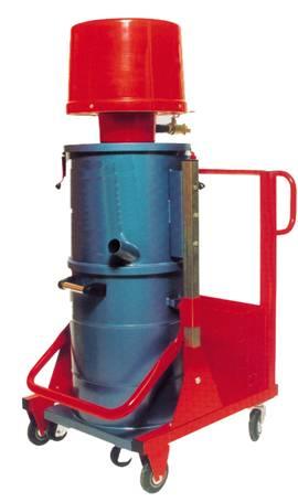 Aspirateur pneumatique industriel à levier de manoeuvre - Accessoires poudre