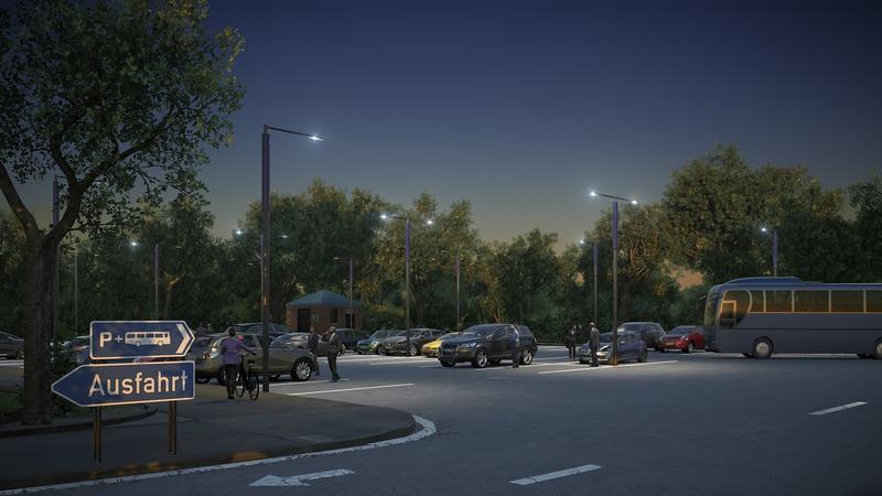 Anatar - Luminaire solaire autonome Selux pour éclairage extérieur et urbain