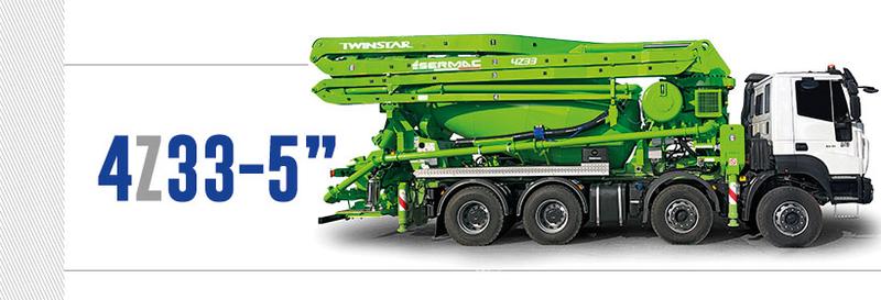 Pompe de chantier TWINSTAR 4Z33-5\