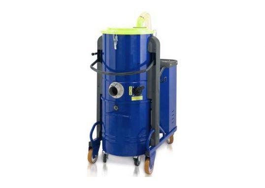 Aspirateur industriel ATEX 100L - Triphasé 400V, 3000W, débit 350 m³/h, référence 848328