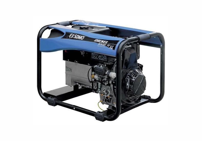 Groupe électrogène diesel PERFORM 6500 TE XL C - Moteur KOHLER - Triphasé 400V - 5,2 kW / 6,5 kVA