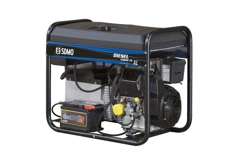 Groupe électrogène DIESEL 15000 TE XL C - Triphasé 10KW/12,5KVA - Moteur KOHLER - Réservoir 35L