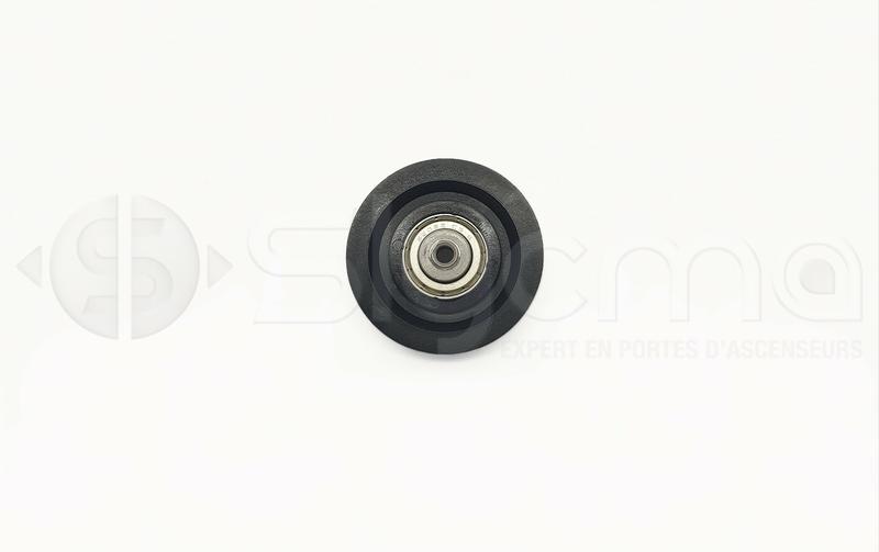 Galet porteur assemblé - Diamètre 75 mm - Mécanique > Galets