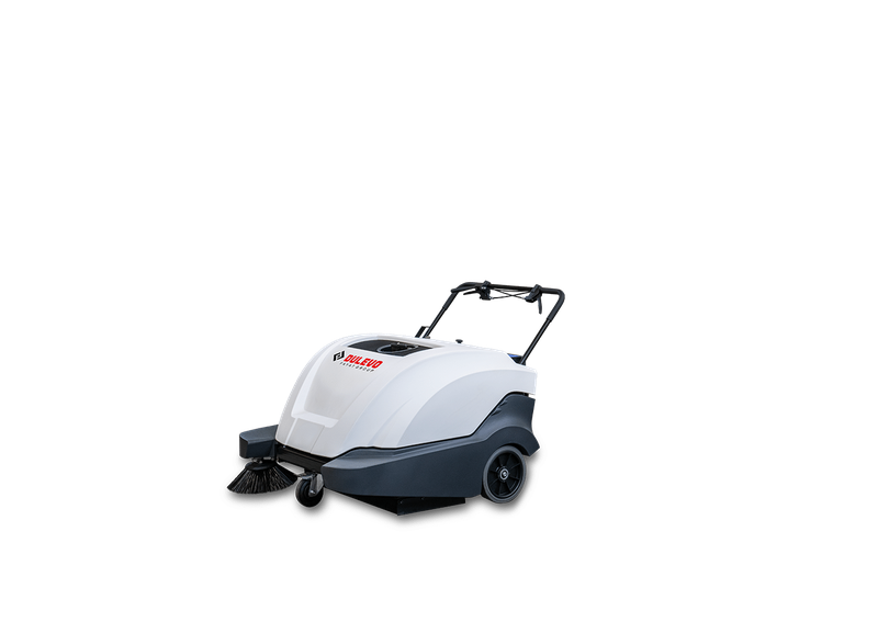Balayeuse Dulevo 74 - largeur de nettoyage de 700 à 900 mm, 50 l, électrique ou essence