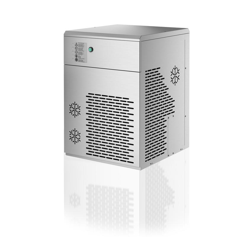 Machine à glace SGIM 400 - production de glace en granule à -0.0°C, 400 kg/24h, alimentation eau, 400 V - 50 Hz, inox, AISI 304, CE