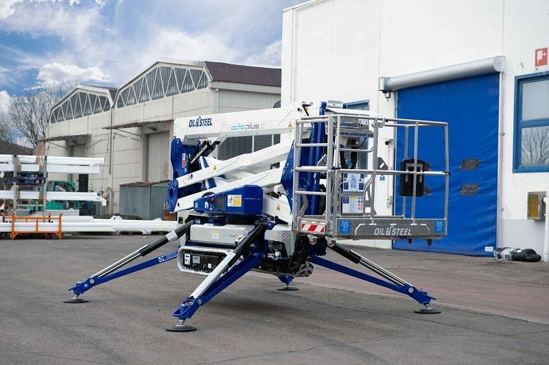 Nacelles araignées OIL & STEEL OCTOPLUS 17/21 - de 17m à 21m de hauteur de travail