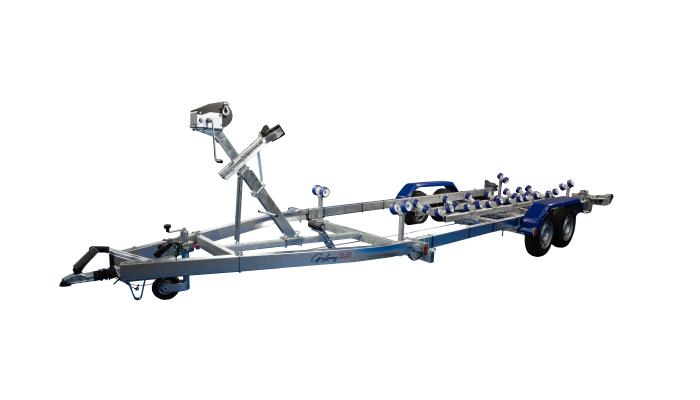 GD13 - Remorque porte-engins Galaxy/Galaxy 2.0, PTAC 2700 kg, coque 6.45 m
