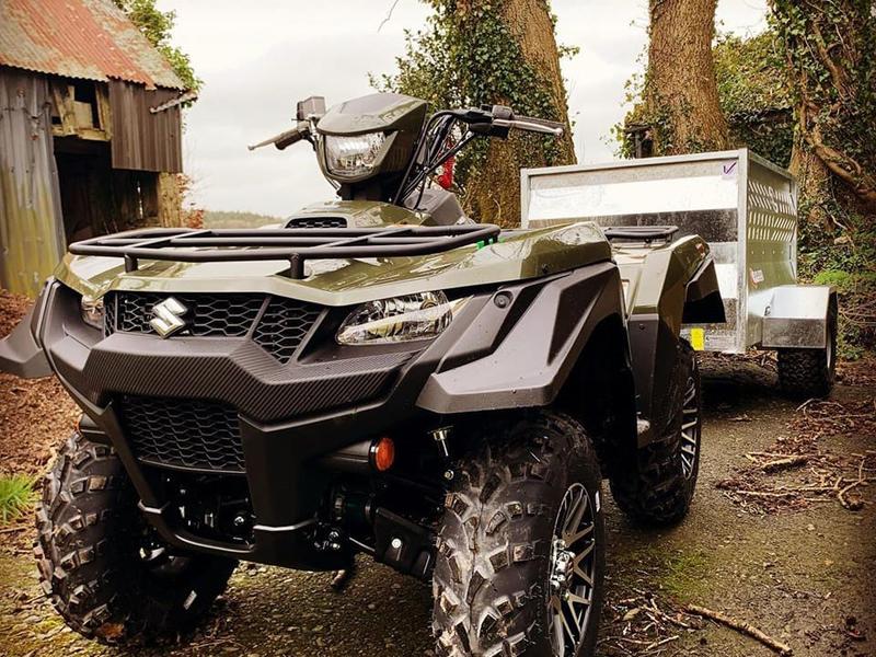 Remorque off-road Chapman ST150 - acier 2 mm, plancher aluminium, pneus 22x11x8", 150 kg