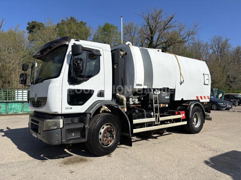 Engin de voirie Renault PREMIUM LANDERV 280 dxi Camion balayeuse - Occasion, 4x2, 9228 heures, Euro 4