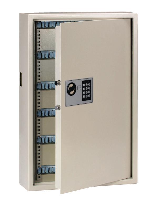 Coffre à clés - 144 clés - serrure électronique programmable - dimensions 660x430x130 mm