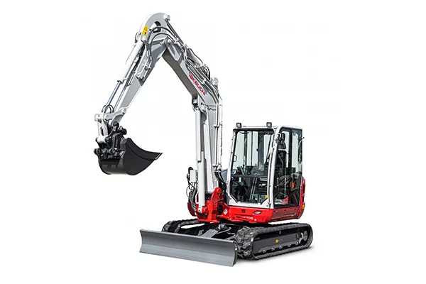 Midi-pelle TB370 Takeuchi neuve - 42.4 kW / 6710 kg - Force de cavage 48.40 kN - Largeur chenilles 400 mm