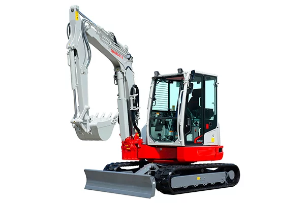 Mini-pelle TB257FR Takeuchi neuve - 39 kW, 5840 kg, système FR pour espaces confinés