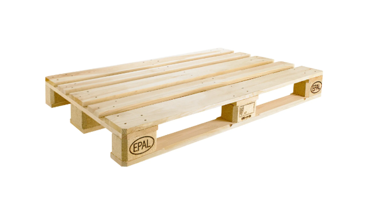 Palette Europe EPAL - capacité de charge 1 500 kg, norme UIC 435-2